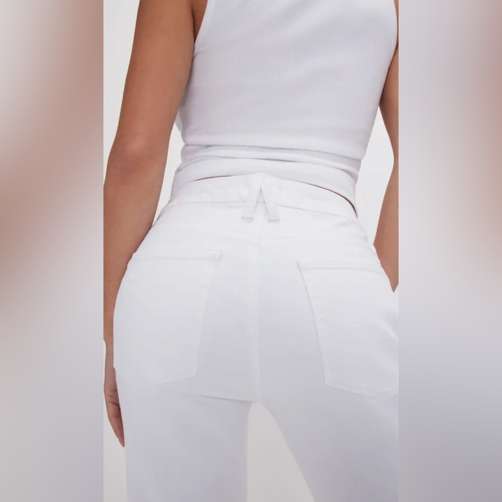 Good America- White skinny Jeans - petite 6 - Picture 4 of 5